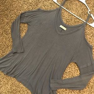Abercrombie Cold Shoulder Top